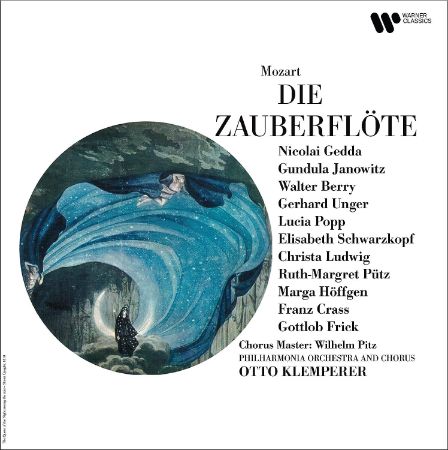 MOZART:DIE ZAUBERFLOTE/GEDDA/JANOWITZ/BERRY/POPP/SCHWARZKOPF/KLEMPERER 3LP
