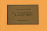 LINDE HOFFER-WINTERFELD:ERSTES STUDIENBUCH FUR ALTBLOCKFLOTE
