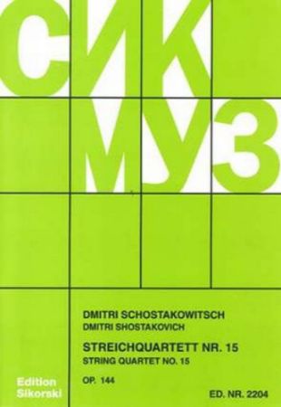 SHOSTAKOVICH:STRING QUARTET NO.15 OP.144