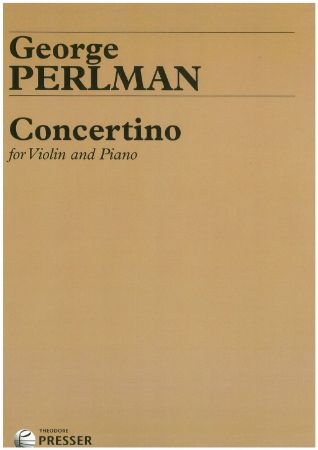 PERLMAN:CONCERTINO FOR VIOLIN AND PIANO
