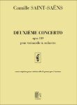 SAINT-SAENS:DEUXIEME CONCERTO OP.119 VIOLONCELLO & PIANO