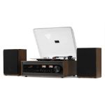 Audizio gramofon Boston Record Player Set with Speakers