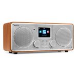 AUDIZIO Foza WIFI Internet Stereo Radio with DAB+ Silver