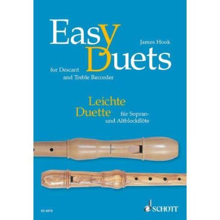 HOOK:EASY DUETS FOR DESCANT AND TREBLE RECORDER