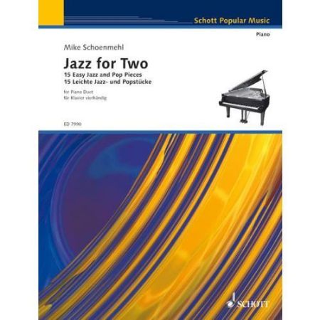 SCHOENMEHL:EASY JAZZ FOR TWO PIANO DUET