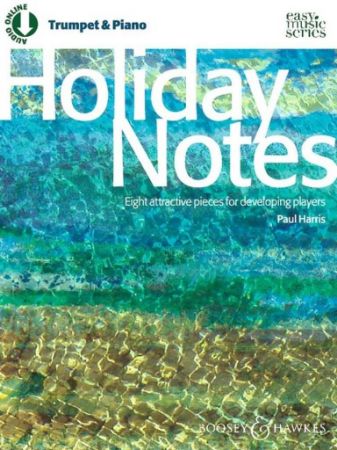 HARRIS:HOLIDAY NOTES FOR TRUMPET AND PIANO + AUDIO ONLINE
