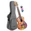 CASCHA Concert Ukulele Flowers incl.bag HH 2607