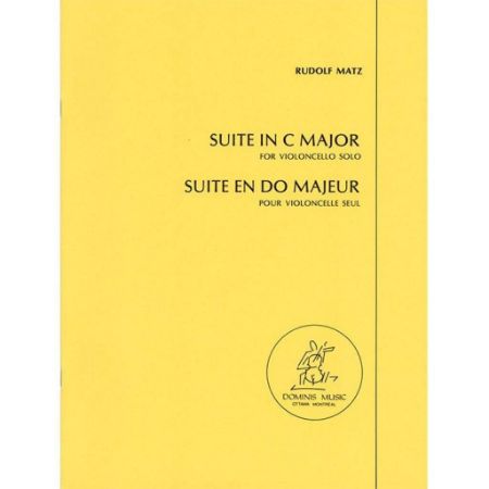 MATZ:SUITE IN C MAJOR CELLO SOLO