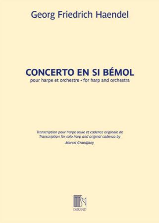 HAENDEL:CONCERTO EN SI BEMOL FOR HARP