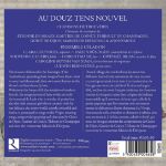 AU DOUZ TENS NOUVEL CHANSONS DE TROUVERS