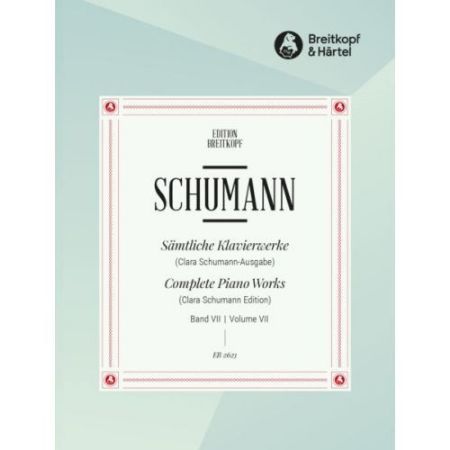 SCHUMANN:COMPLETE PIANO WORKS VOL.7
