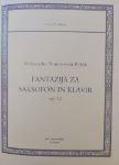 NAUMOVSKI POTISK:FANTAZIJA OP. 32 ZA SAKSOFON IN KLAVIR