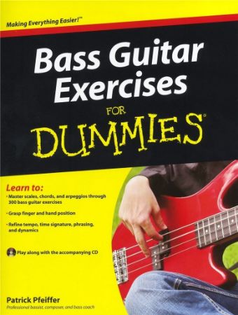 PFEIFFER:BASS GUITAR EXERCISES FOR DUMMIES +CD