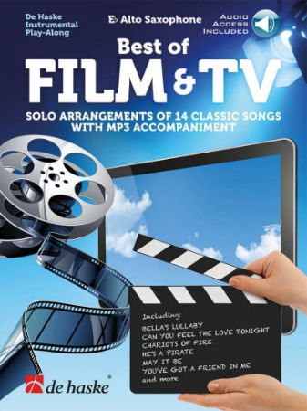 BEST OF FILM & TV PLAY ALONG ALTO SAXOPHONE + AUDIO ACCESS