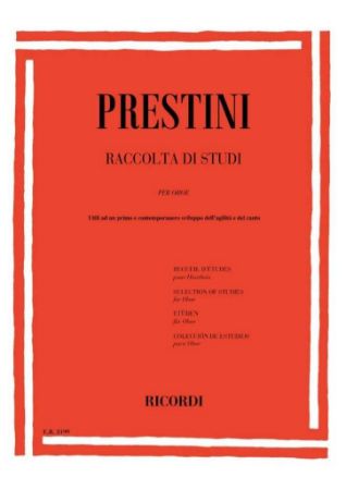 PRESTINI:SELECTION OF STUDIES FOR OBOE