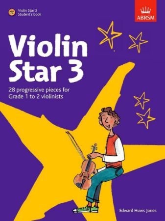 HUWS JONES:VIOLIN STAR 3 VIOLIN PART ABRSM + AUDIO ACCESS