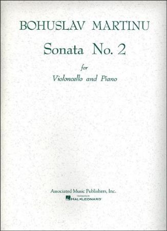 MARTINU:SONATA NO.2 FOR CELLO AND PIANO