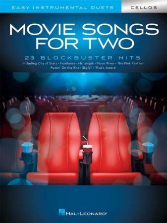 MOVIE SONGS FOR TWO CELLOS EASY