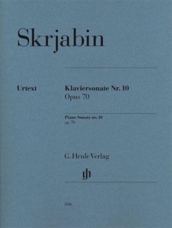 SKRJABIN:PIANO SONATA OP.70  NO.10 FOR PIANO