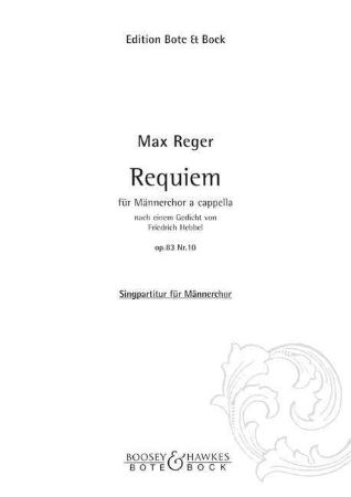 REGER:REQUIEM OP.83/10 TTTTBBBB