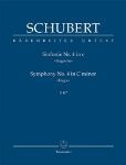 SCHUBERT:SYMPHONY NO.4 STUDY SCORE
