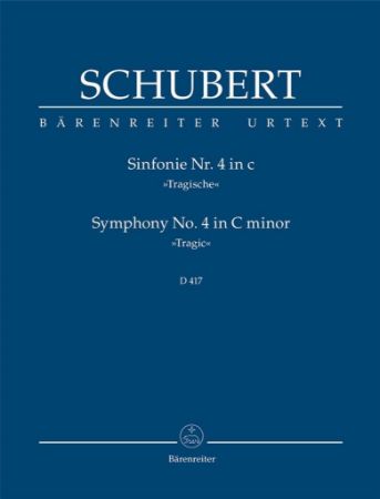SCHUBERT:SYMPHONY NO.4 STUDY SCORE