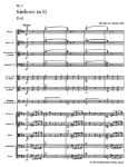SCHUBERT:SYMPHONY NO.1, STUDY SCORE