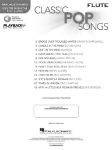 CLASSIC POP SONGS PLAY ALONG FLUTE + AUDIO ACCESS
