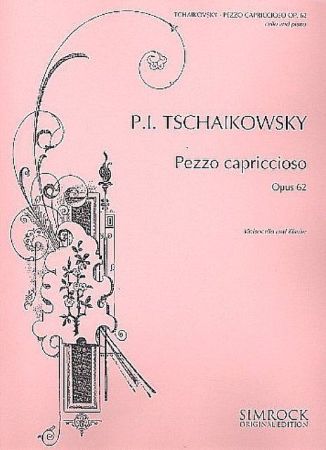 TCHAIKOVSKY:PEZZO CAPRICCIOSO OP.62 VIOLONCELLO AND PIANO
