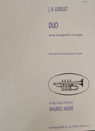 LOEILLET J.B.:DUO TROMPETTE ET ORGUE