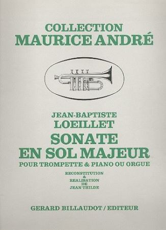 LOEILLET J.B.:SONATE EN SOL MAJEUR TRUMPET & PIANO