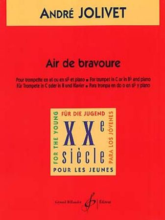 JOLIVET:AIR DE BRAVOURE TRUMPET AND PIANO