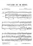 SAINT-SAENS:FANTAISIE EN MI BEMOL TRUMPET AND PIANO