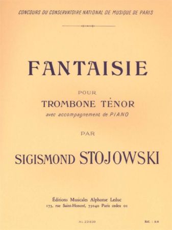 STOJOWSKI:FANTAISIE TROMBONE TENOR AND PIANO