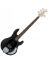 STERLING STINGRAY 4 Trans Black Satin bas kitara