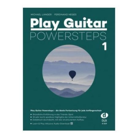 LANGER/NEGES:PLAY GUITAR POWERSTEPS 1 + AUDIO ACCESS