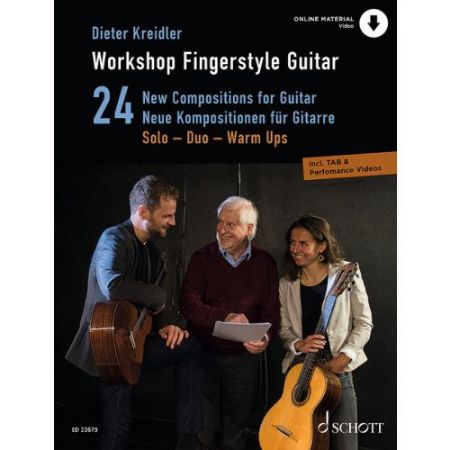 KREIDLER:WORKSHOP FINGERSYLE GUITAR + AUDIO ACCESS