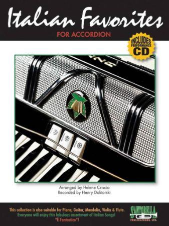 ITALIAN FAVORITES FOR ACCORDION + CD