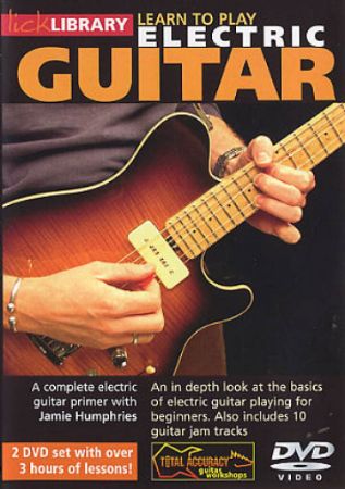 LEARN TO PLAY...ELECTRIC GUITAR 2DVD + CD SET WITH OVER 3 HOURS OF LESSONS!