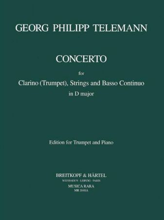 TELEMANN.CONCERTO D-DUR TWV:51D7 TRUMPET AND PIANO