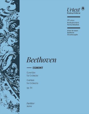 BEETHOVEN:EGMONT OP.84 OUVERTURE FULL SCORE