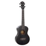 CASCHA Tenor Ukulele Mahogany Black (incl. Bag padded, 3 Picks) HH-2305