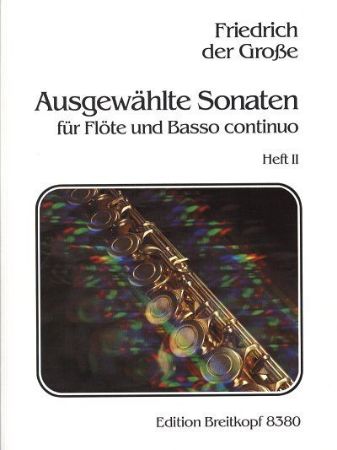 F. DER GROSE:AUSGEWAHLTE SONATEN HEFT 2 FLUTE & PIANO