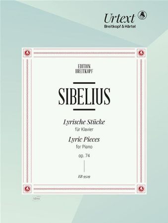 SIBELIUS:LYRIC PIECES OP.74 FOR PIANO