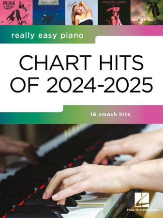 CHART HITS OF 2024-2025 REALLY EASY PIANO