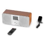 AUDIZIO Genua Stereo Radio DAB+/ BT Silver
