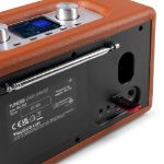 AUDIZIO Tune60 DAB Radio Retro Brown