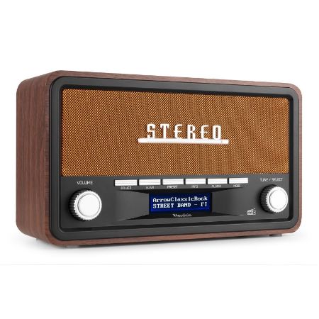 AUDIZIO Foggia Retro DAB+ Radio Copper