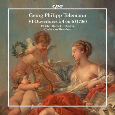 TELEMANN:VI OUVERTURES A 4 OU 6 (1736)
