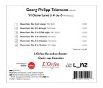 TELEMANN:VI OUVERTURES A 4 OU 6 (1736)